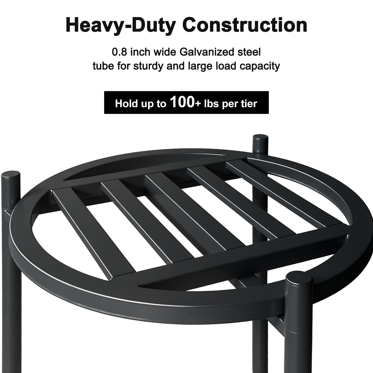 Hongsane adjustable leveling feet image showing floor protection and stability