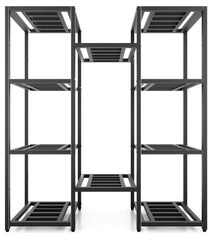 Hongsane close-up galvanized steel frame illustrating strength and durability