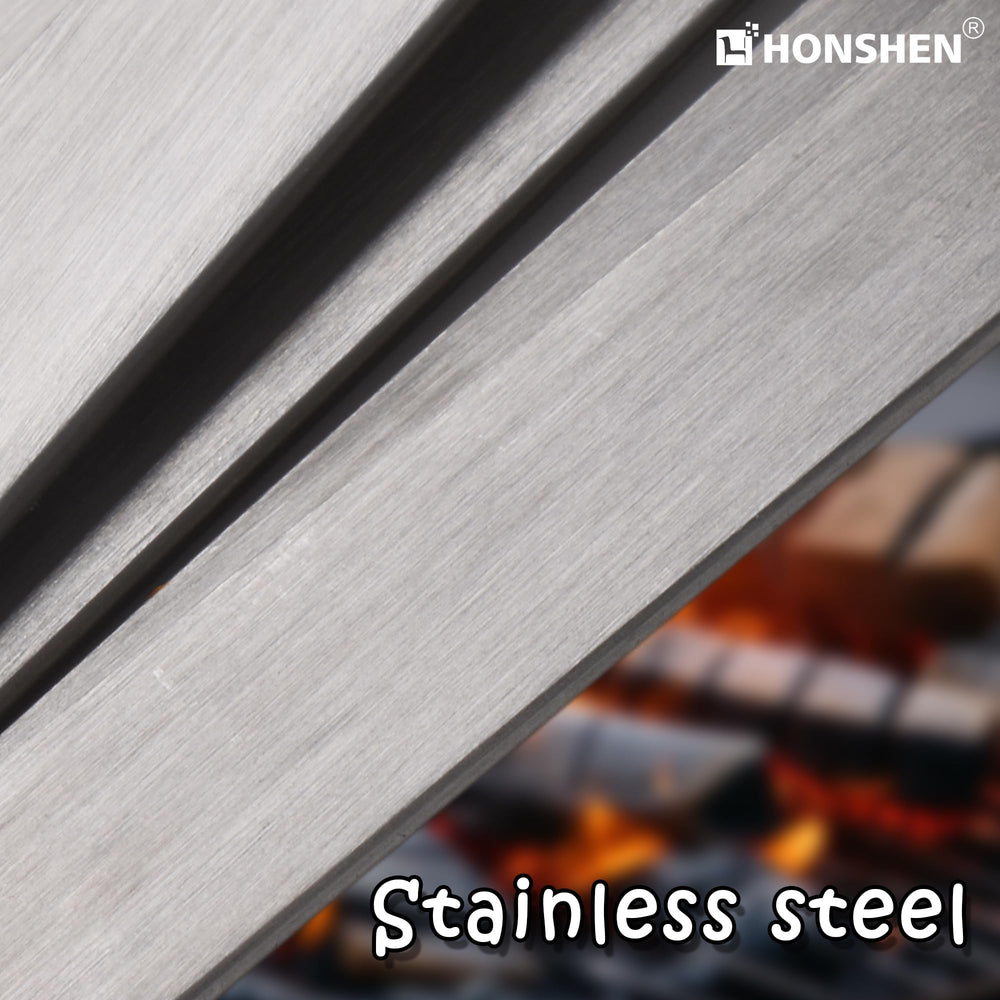 HONSHEN skewers loaded with meat and vegetables for even grilling