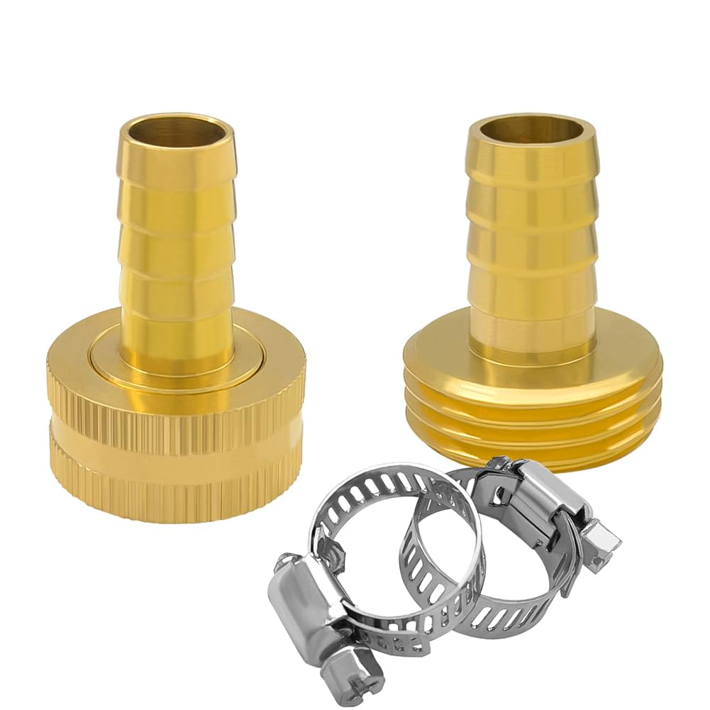 Hooshing connectors next to ruler for size comparison and easy compatibility
