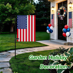 HOOSUN flag top S-curve detail adds decorative touch and stability