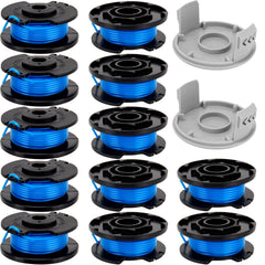 HOOTO front view of 12 spools and caps showing full kit and quick replacement benefit