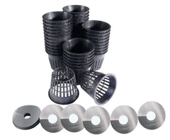 HORTIPOTS front packaging showing 32-pack and included reflective lids benefit organization