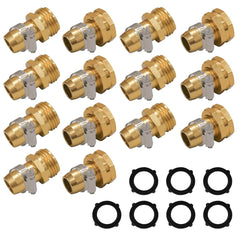 Hourleey front view of connectors showing hardware and durable finish