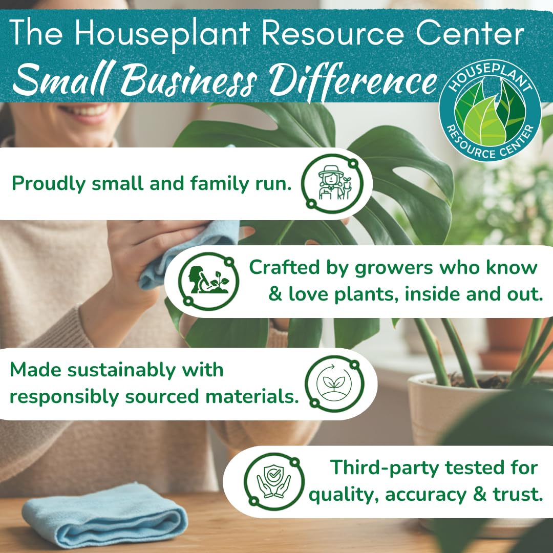 HOUSEPLANT RESOURCE CENTER yucca and shellfish ingredient display indicating natural formula