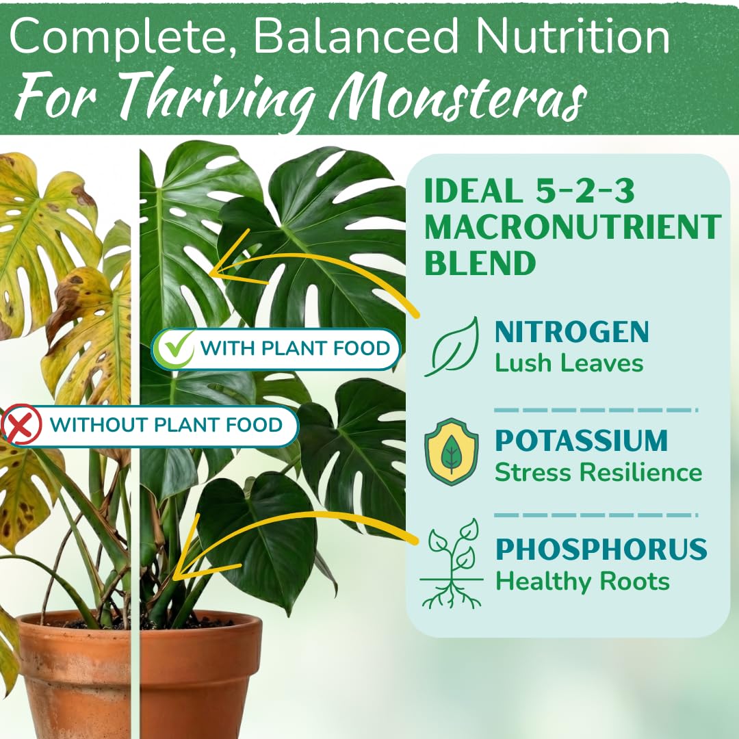 HOUSEPLANT RESOURCE CENTER back label with directions and safe use details