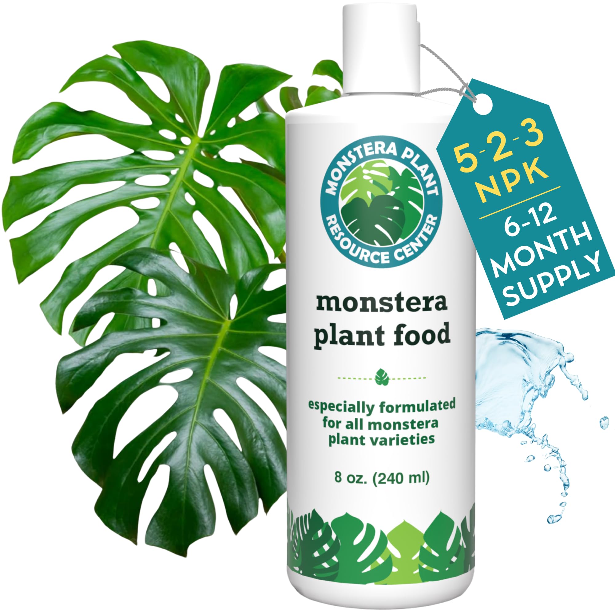 HOUSEPLANT RESOURCE CENTER front label showing product identity and benefits