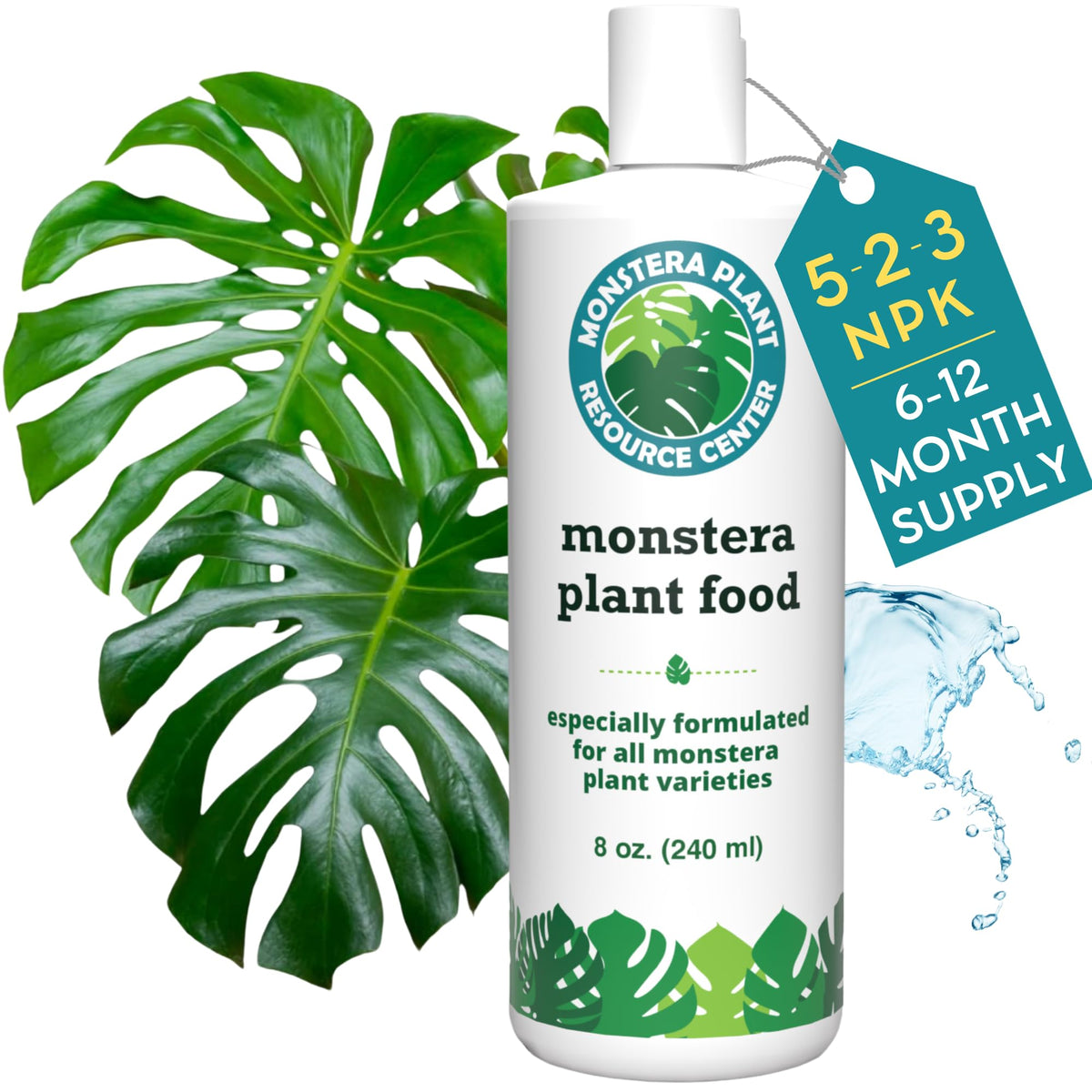 HOUSEPLANT RESOURCE CENTER front label showing product identity and benefits