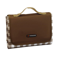 HX&OD blanket spread flat showing full 80x60 size and comfortable seating
