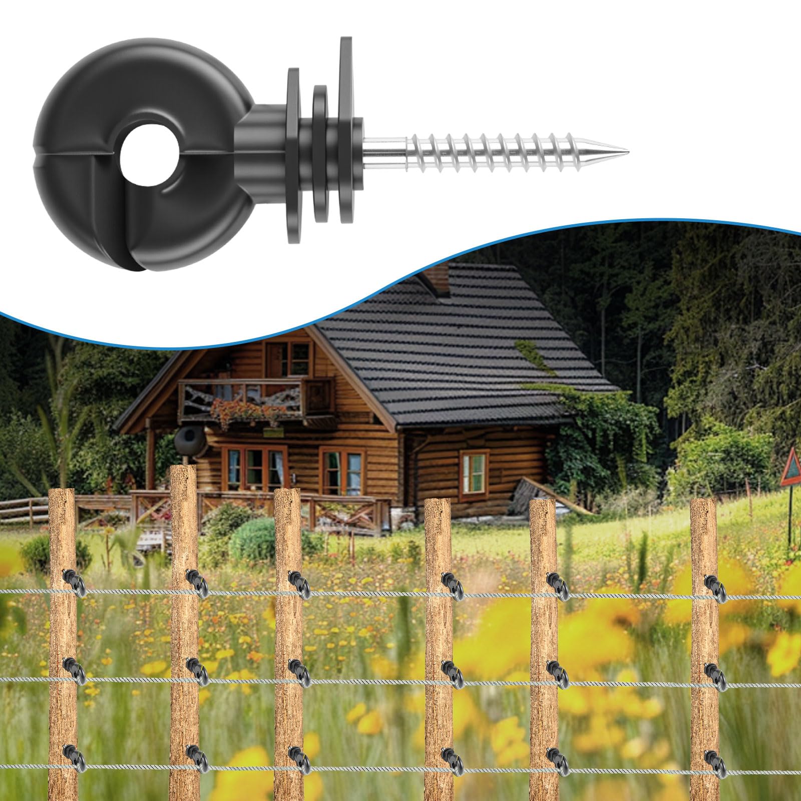 HXSEMAYIG insulator socket tool beside screws, speeds up installation benefit