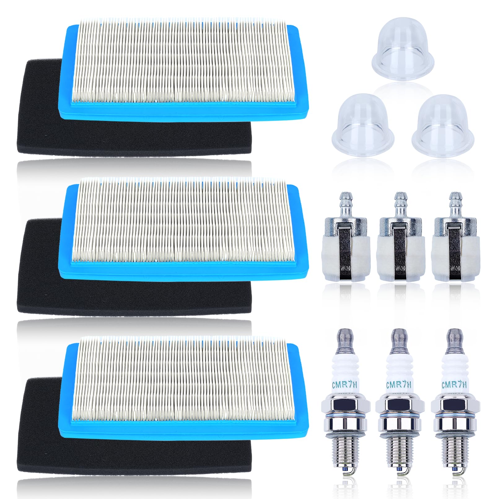 Hyceker front packaging showing complete 3-pack tune-up kit benefits
