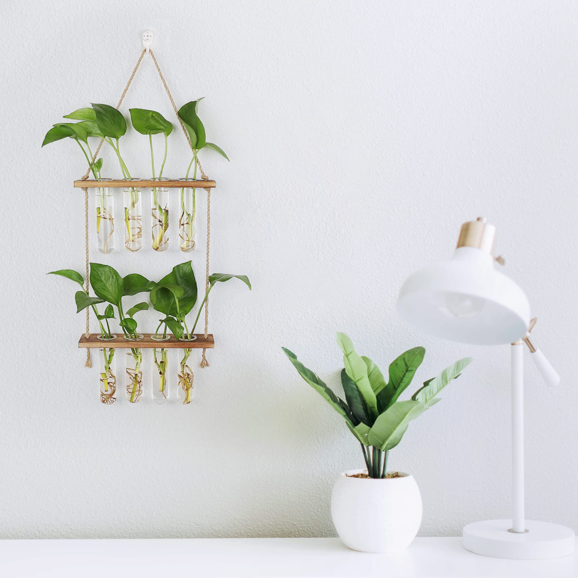 Hyindoor included accessories with hooks and brush for easy installation
