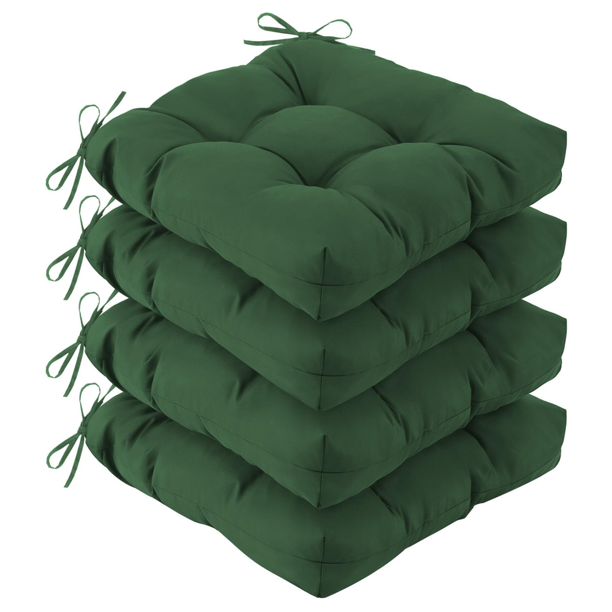 IASEAHK front view dark green cushion showing neat finish and comfort