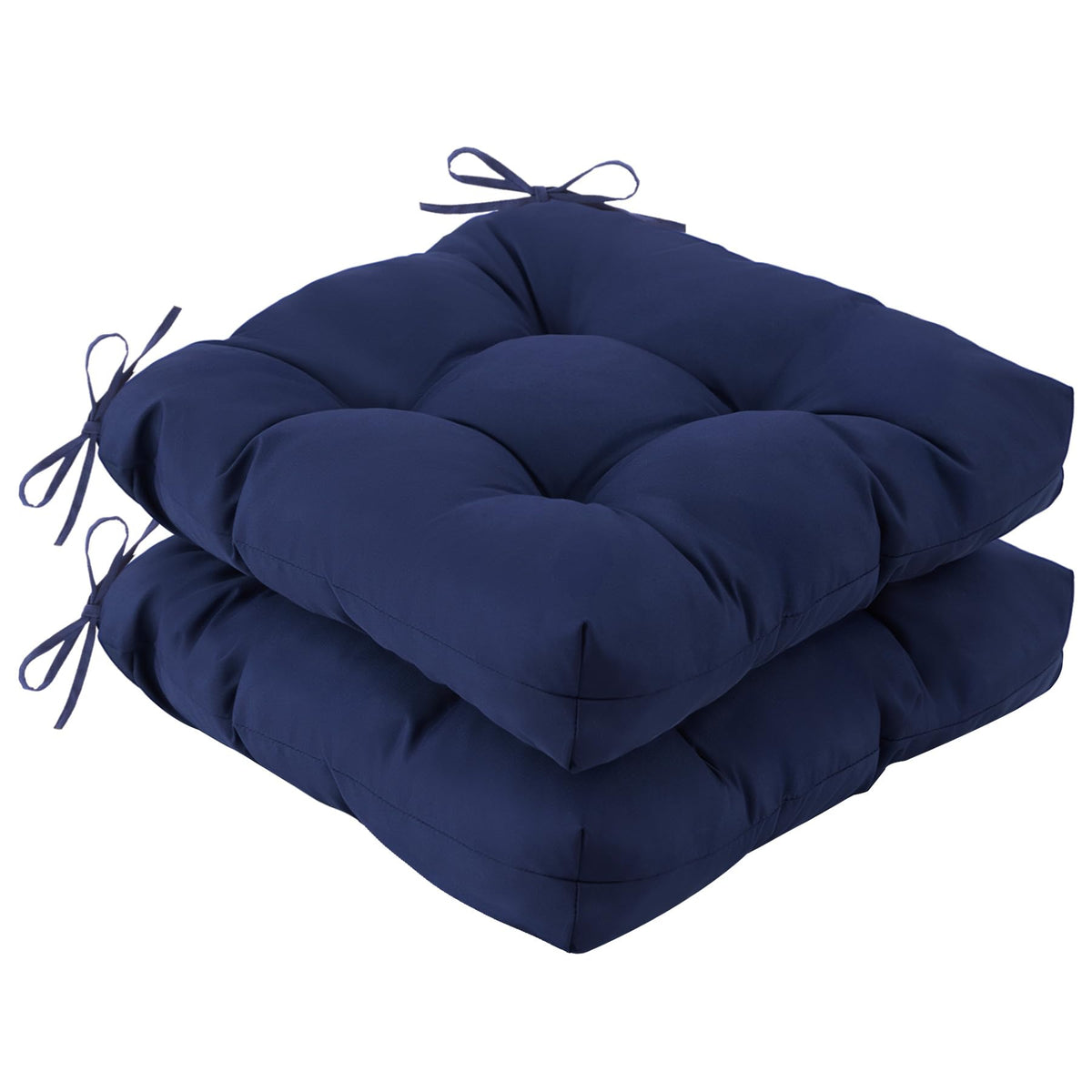 IASEAHK front view navy cushions showing weather-ready comfort