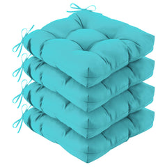 IASEAHK front view of teal cushion set showing color and fit benefit