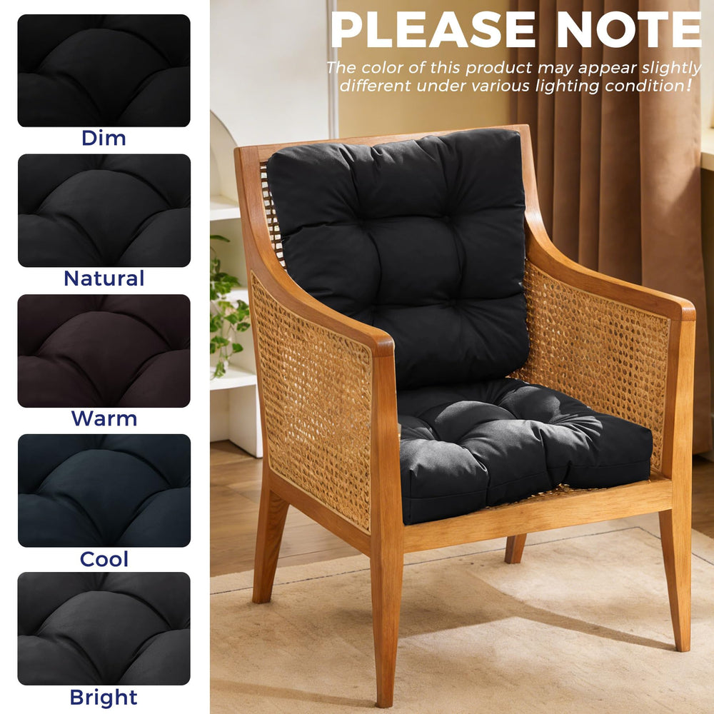 IASEAHK cushions in a porch deck lifestyle scene showing durable outdoor use