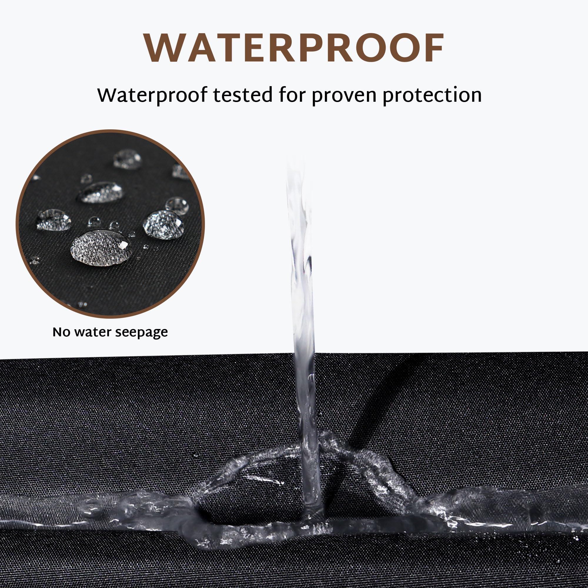 iBirdie cover installed on an outdoor spa, protects from debris and weather