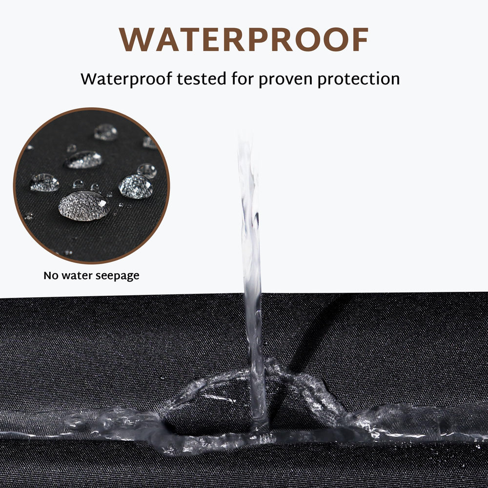 iBirdie cover installed on an outdoor spa, protects from debris and weather