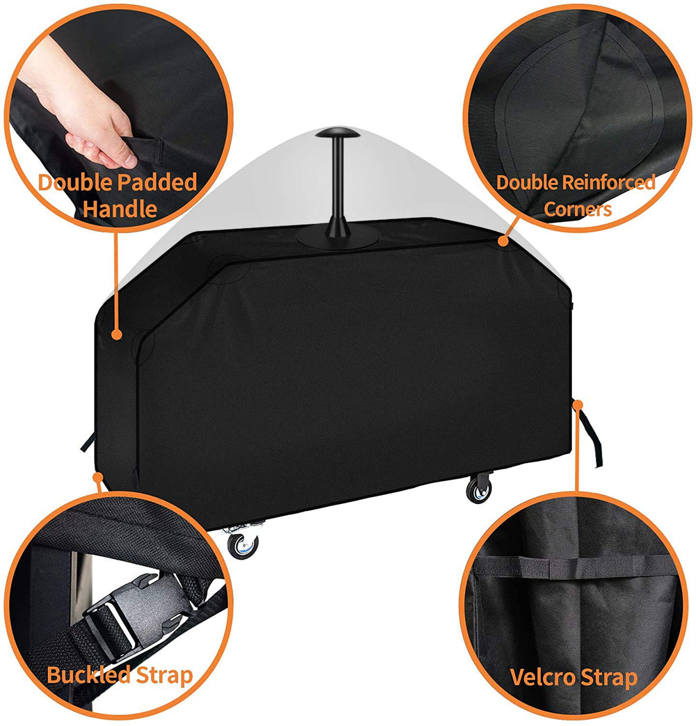iCOVER support pole lifting cover to prevent water pooling benefit