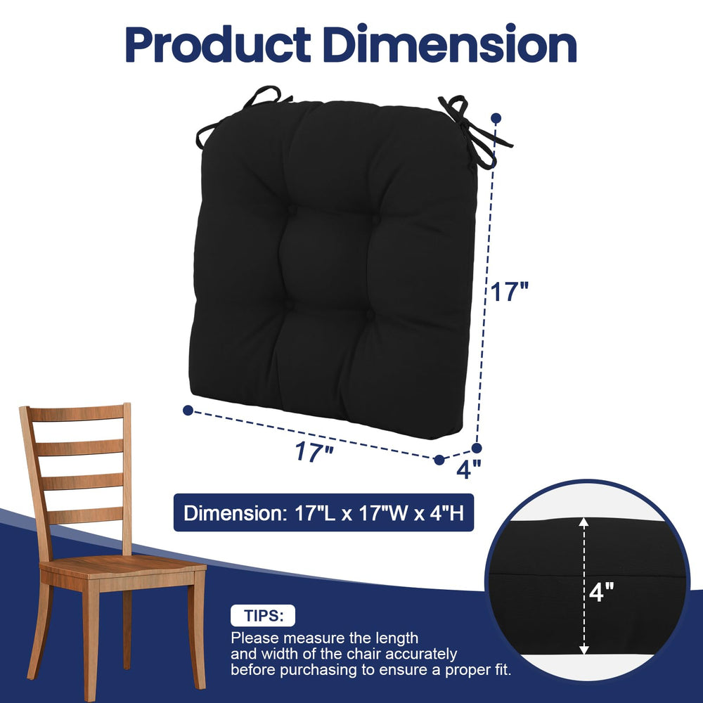 idee-home cushions styled on patio table and chairs for outdoor appeal