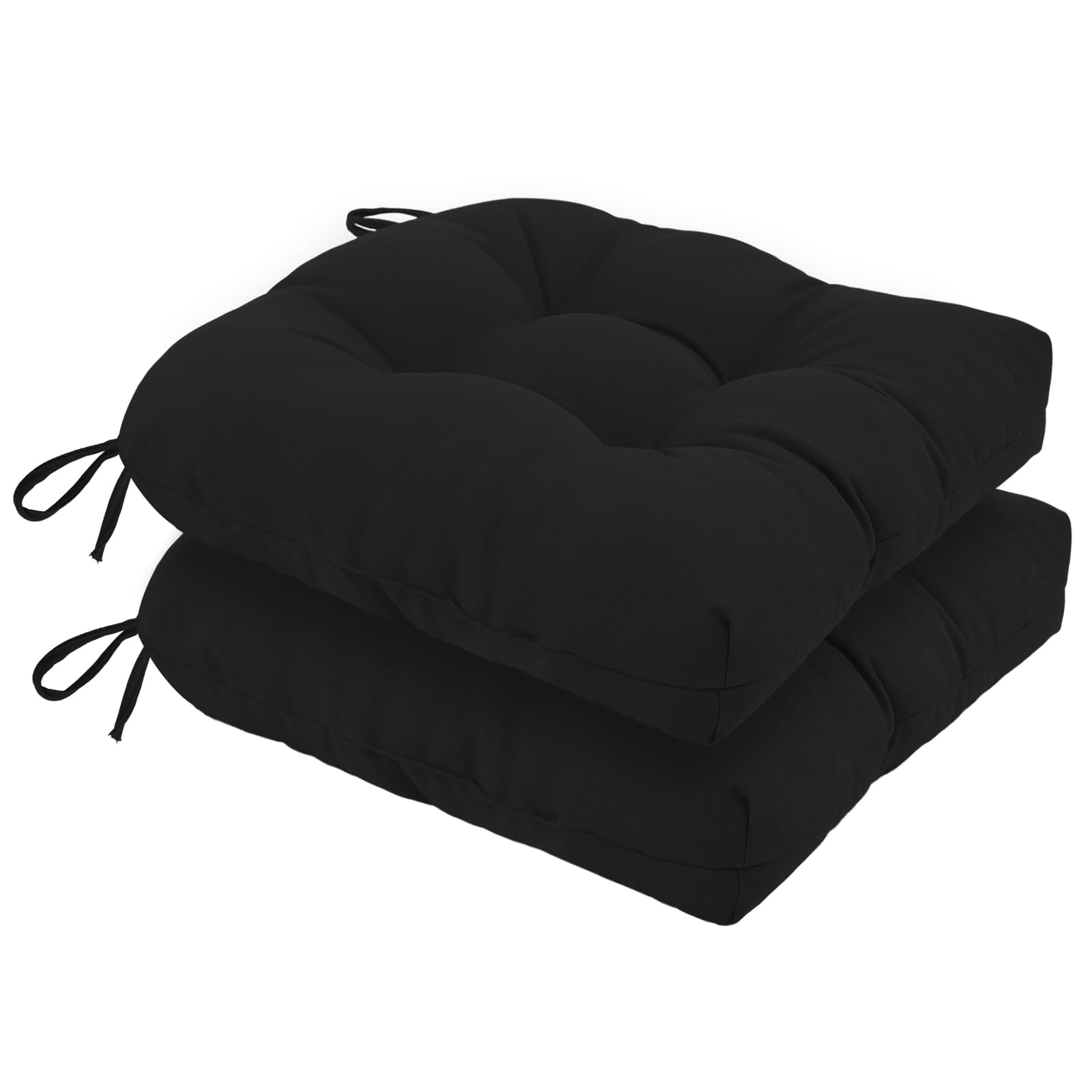idee-home front view on wood chair showing cushion comfort and style