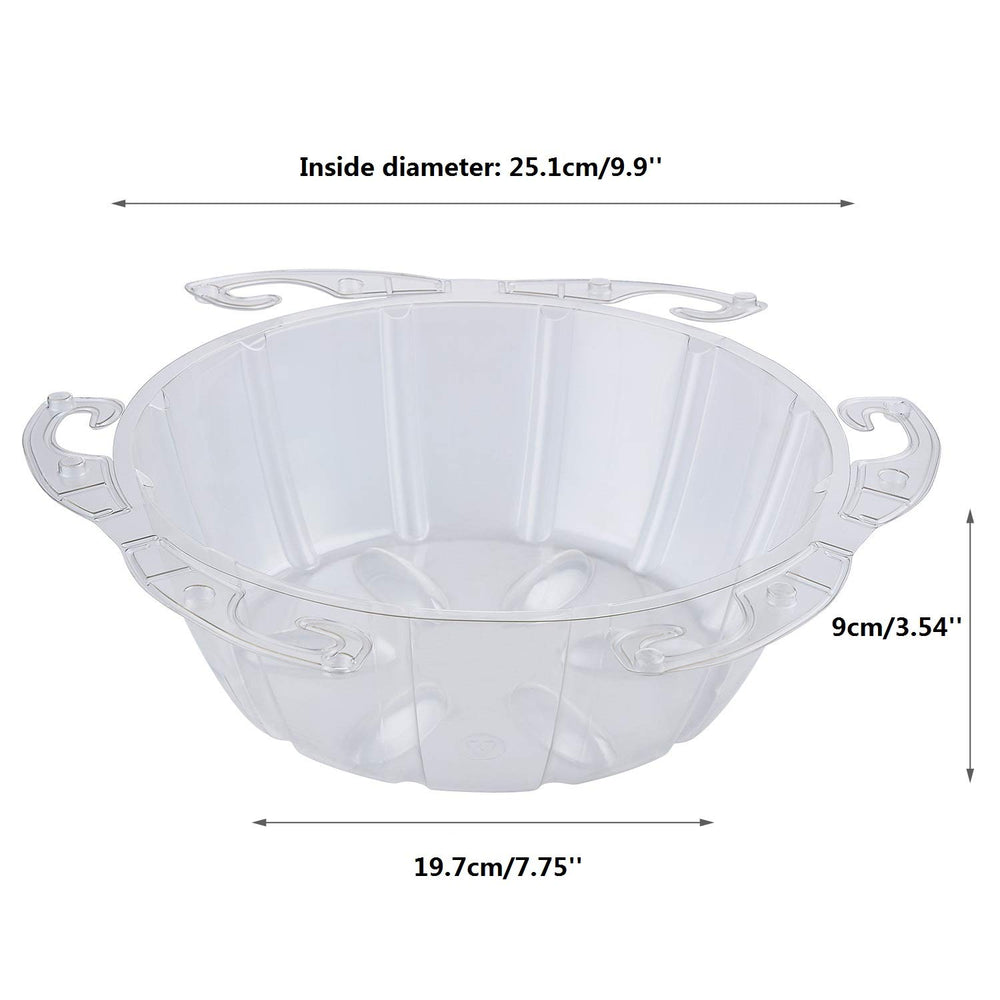 Idyllize hook closeup detail securing saucer to basket rim for stability