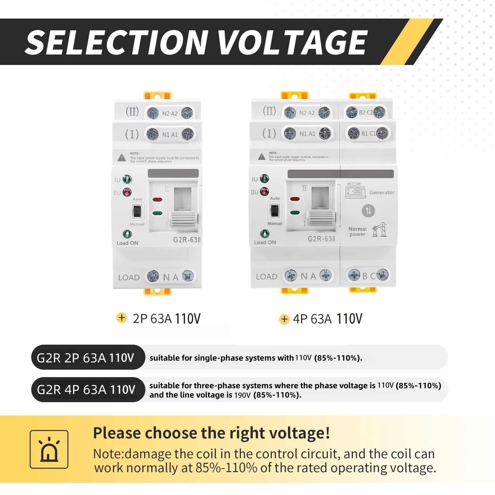 IGEYAPA LED status lights indicating primary and backup power visually