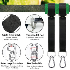 igolfluck close-up of nylon webbing and reinforced stitching for long-lasting strength