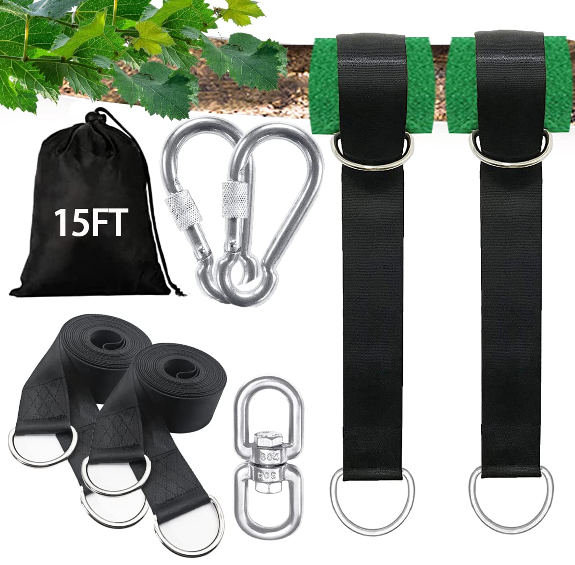 igolfluck front packaging showing full 15FT kit and components for quick setup