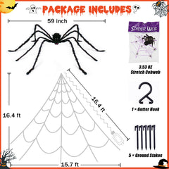INST detail of 250 LEDs and lighting modes enhancing spooky ambience