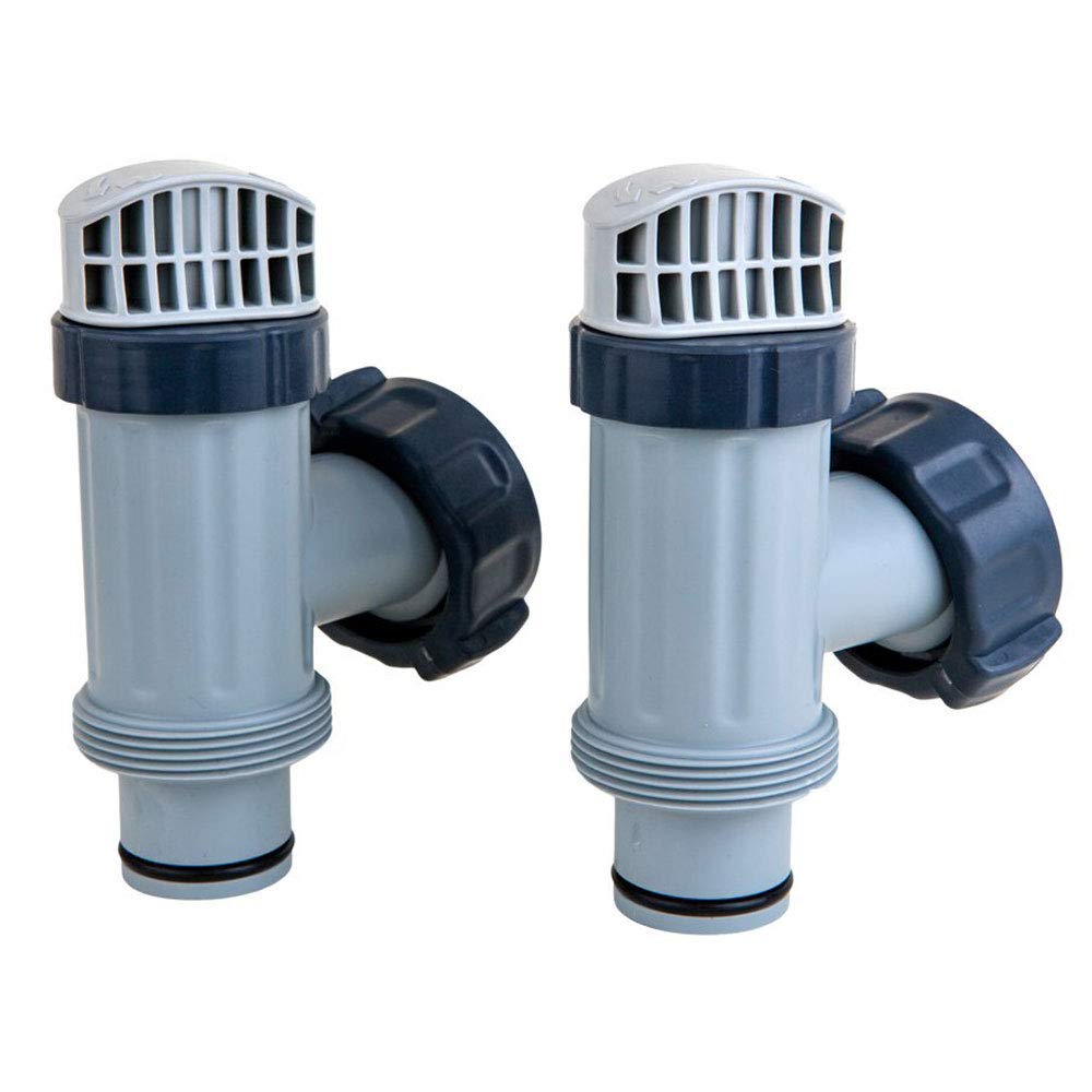 Intex front view of replacement plunger valve assembly showing clear fit and durability