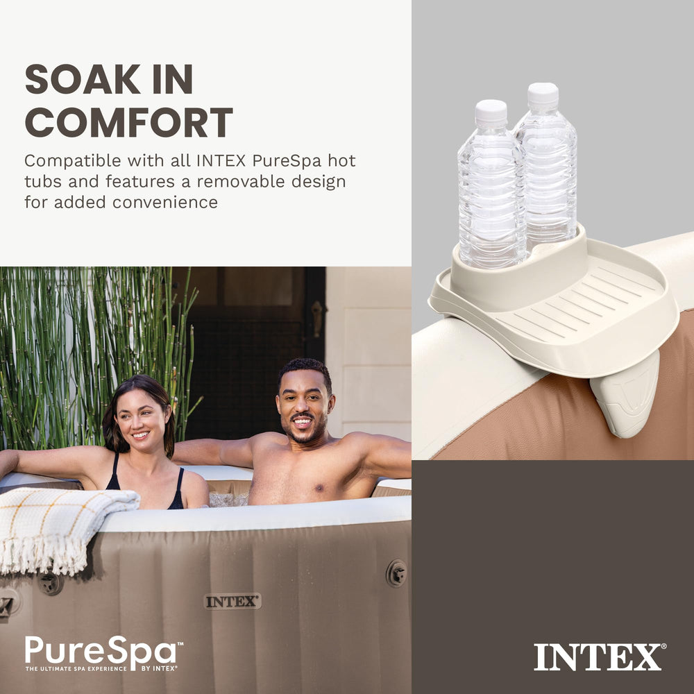 Intex PureSpa laminated surface texture resisting water and wear