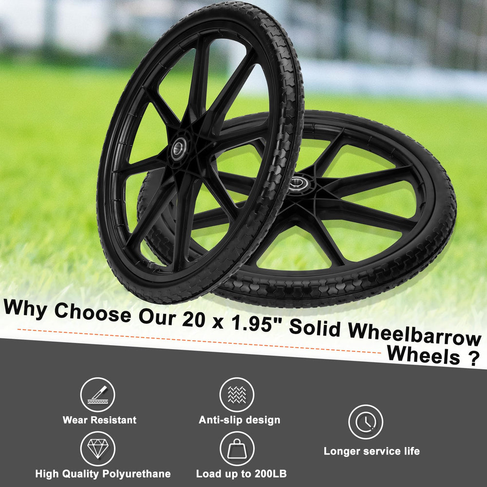 iococee wheel beside ruler illustrating 20-inch size for fit confirmation benefit