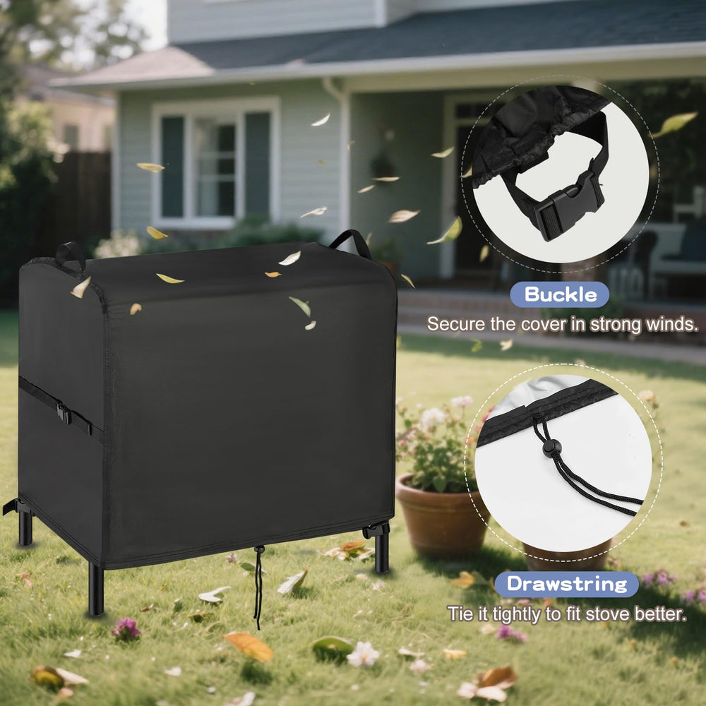 Iptienda top handles visible for easy pull-on and removal, improving portability