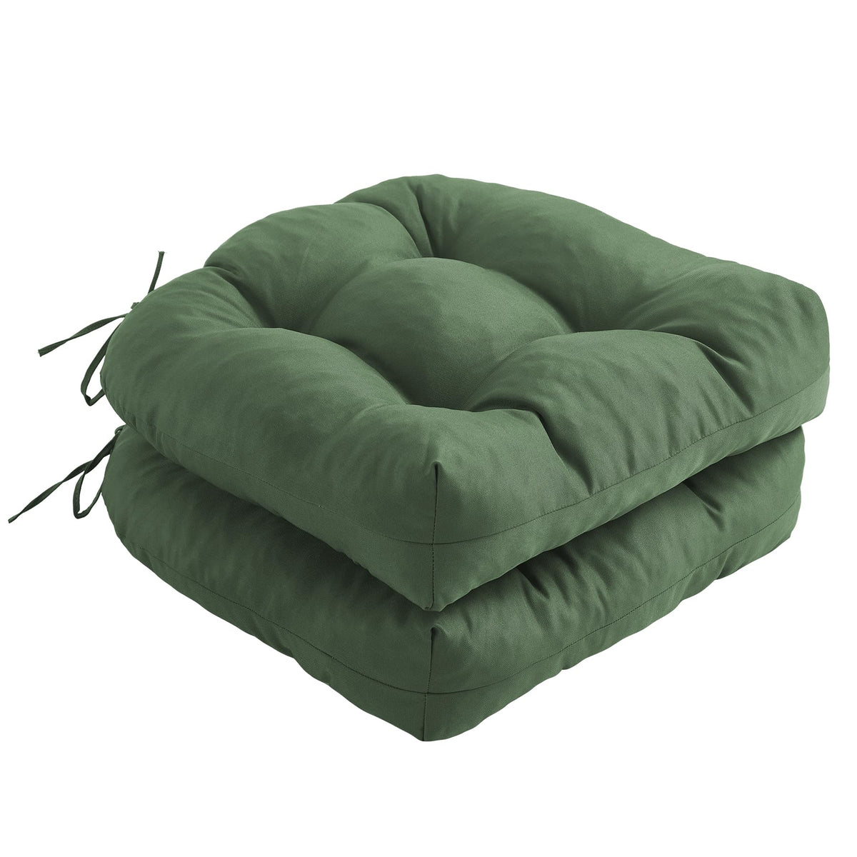 IPYNBAP front view cushion showing forest green finish and added comfort