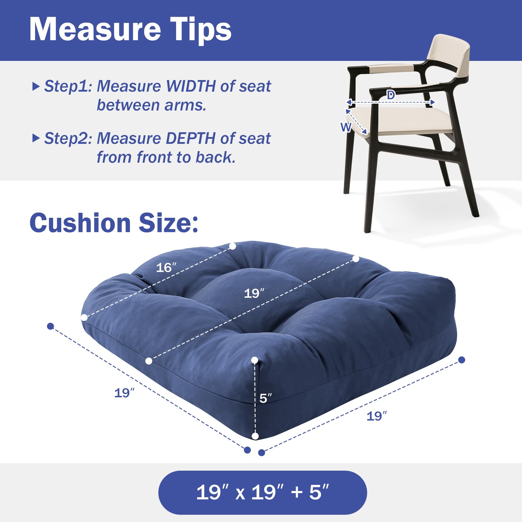 IPYNBAP detail of adjustable tie straps ensuring stable cushion placement