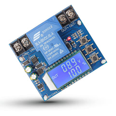 IS ICSTATION front panel LCD showing voltage and status for clear monitoring