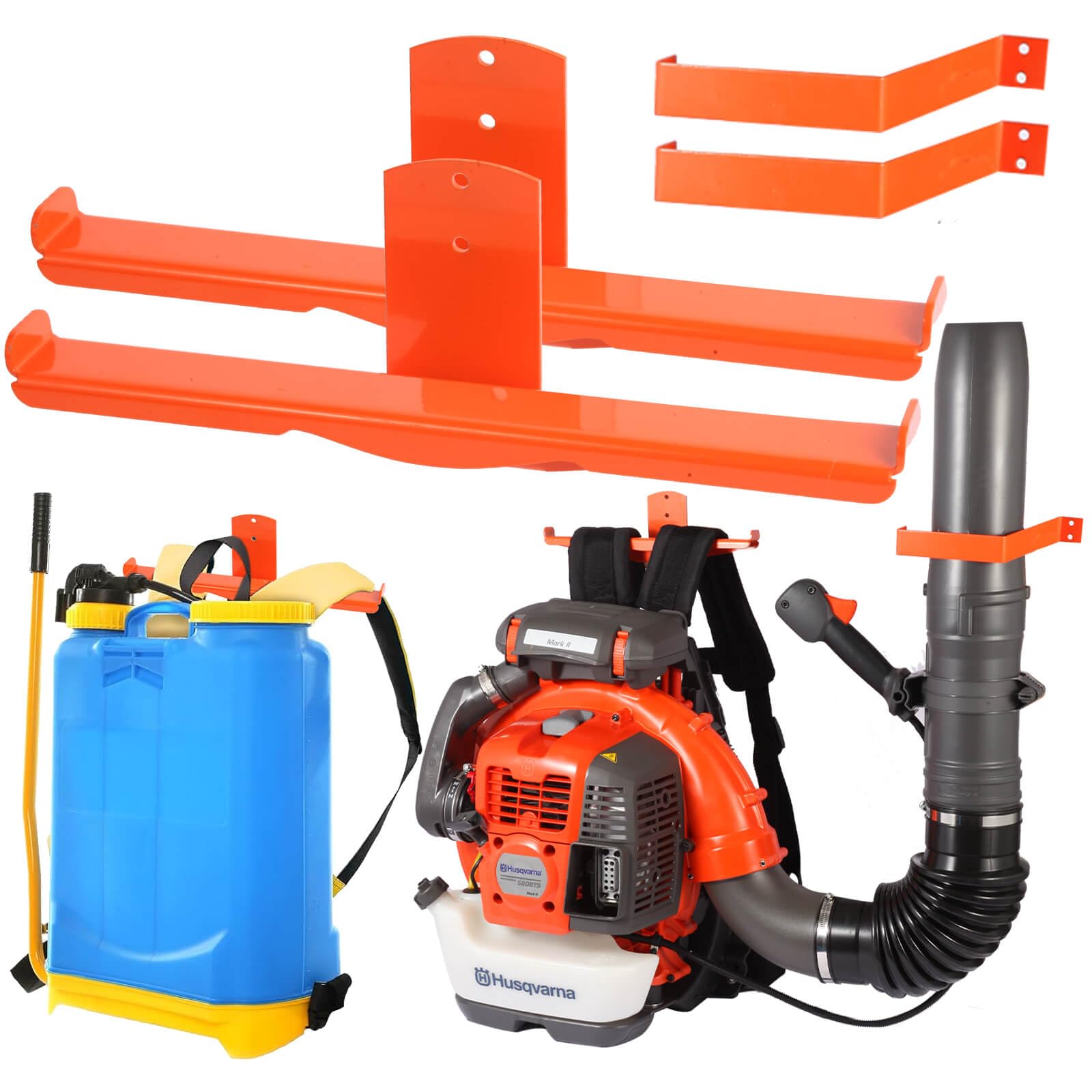 iulrtba front-mounted backpack rack showing secure storage and easy access