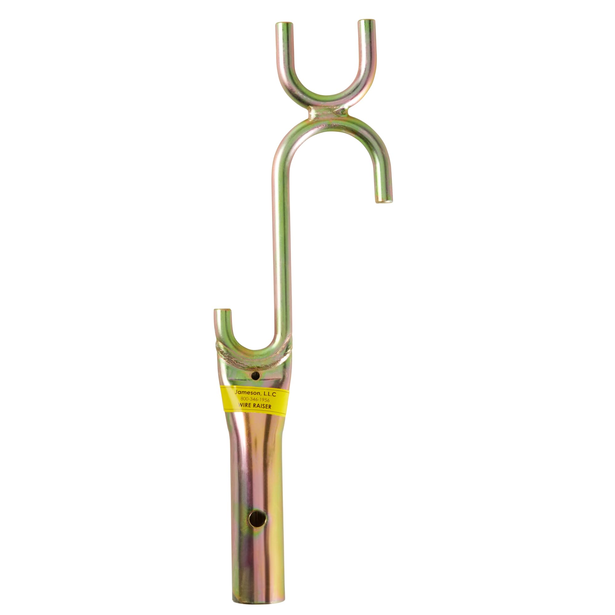 Jameson WR-1 front view showing plated steel and dual-hook benefit