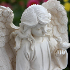JARPSIRY hands holding bird figurine emphasizing gentle focal point and story