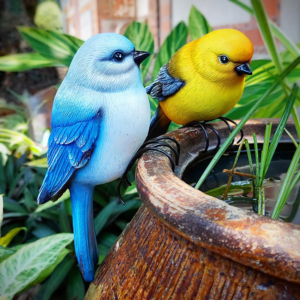 JARPSIRY bird in planter on balcony creating inviting décor
