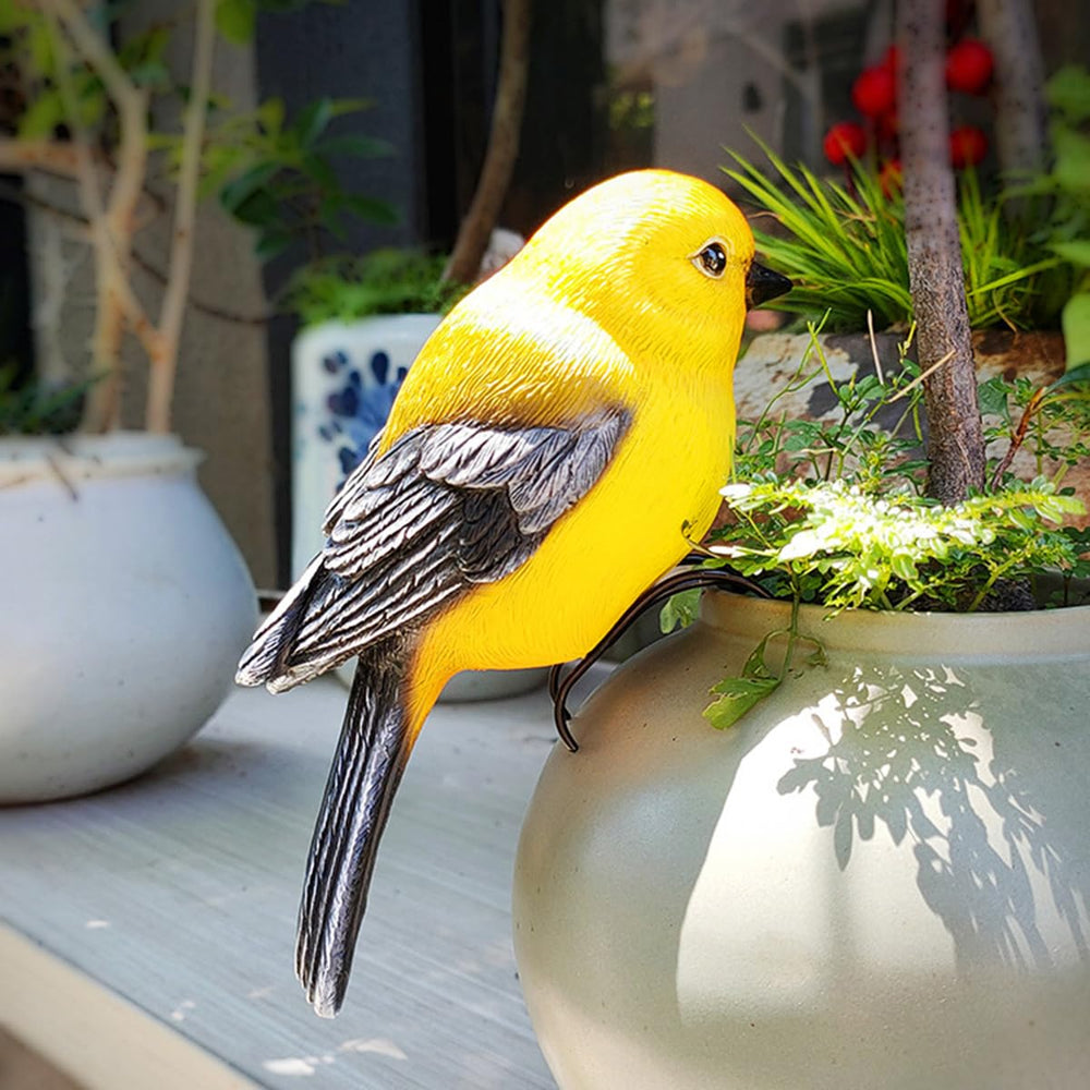 JARPSIRY side profile perched on pot for instant planter charm