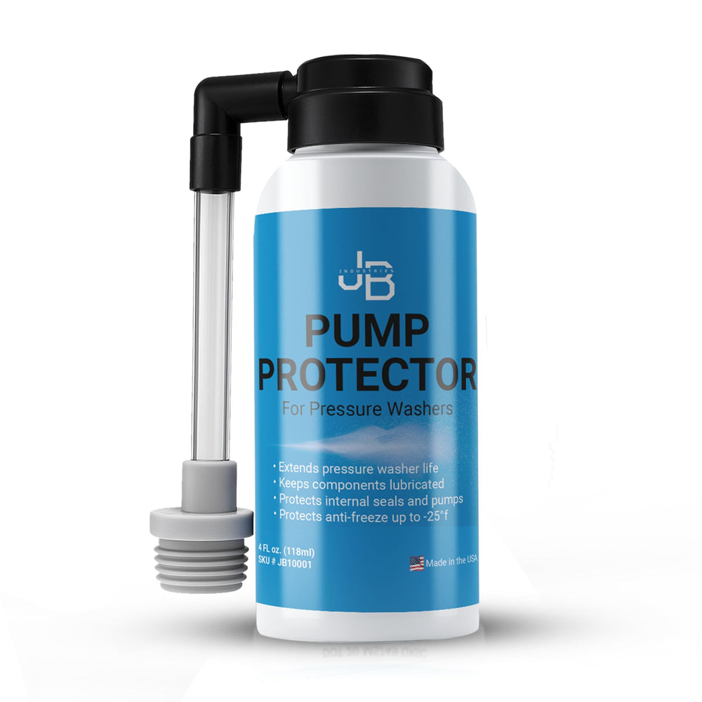 JB Industries front label bottle showing product name and benefits