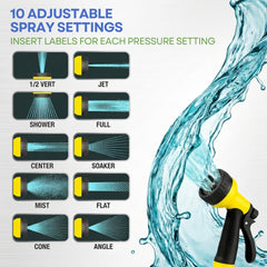 J&B hose contracted in matching storage bag for tidy transport and protection
