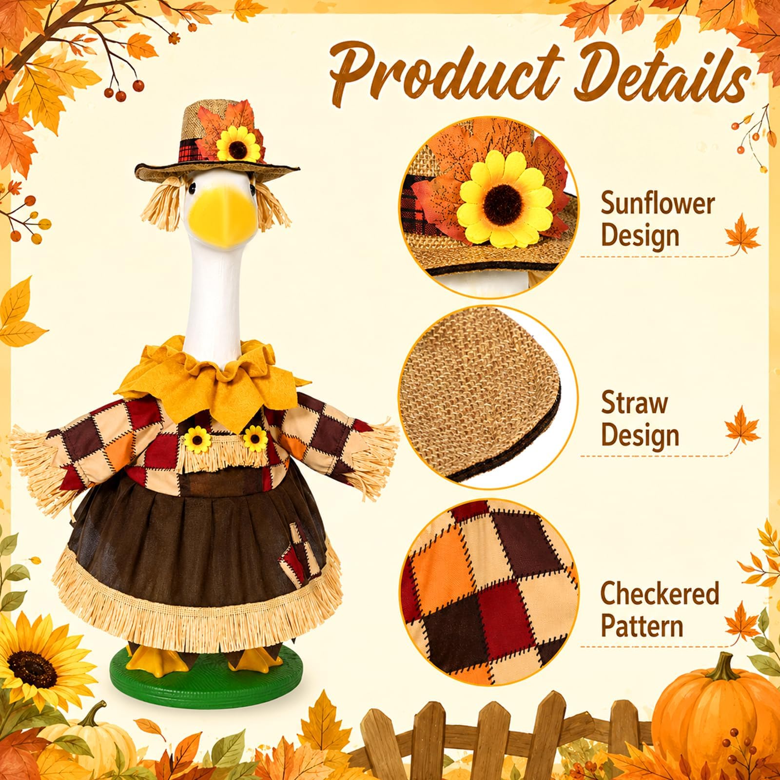 JcHrmers straw-look hat closeup with sunflower adding rustic charm