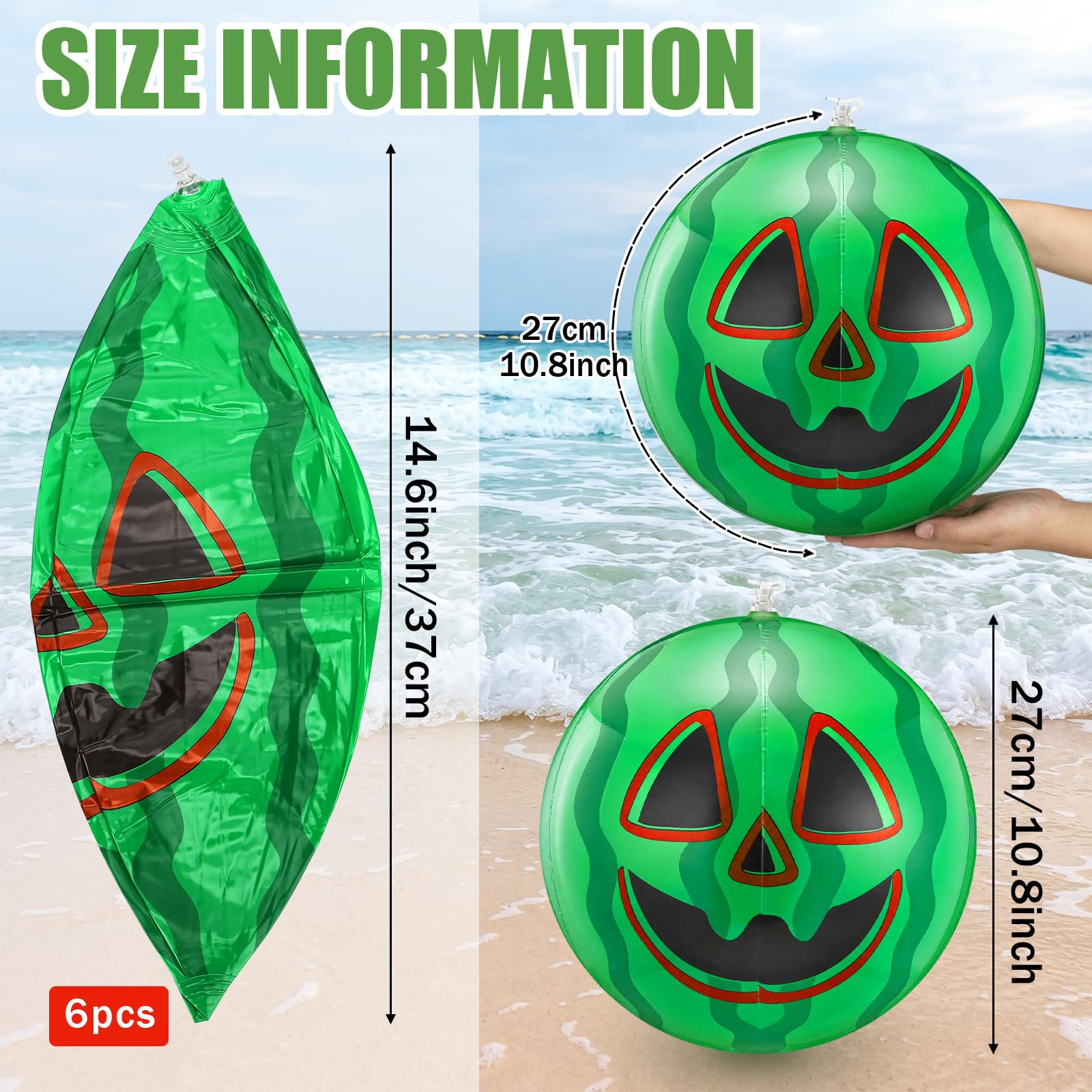 Jenaai close-up of jack-o'-melon print highlighting playful Halloween detail