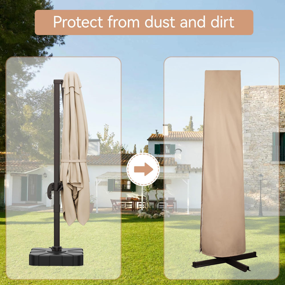 Jentafix lift rod in use, enables single-person cover installation benefit
