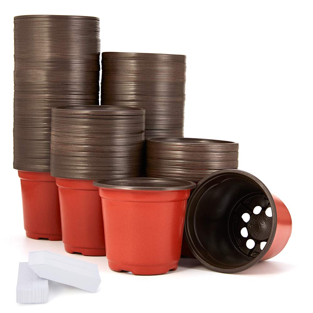 JERIA front view of 4-inch pot stack showing quantity and neat packaging benefit