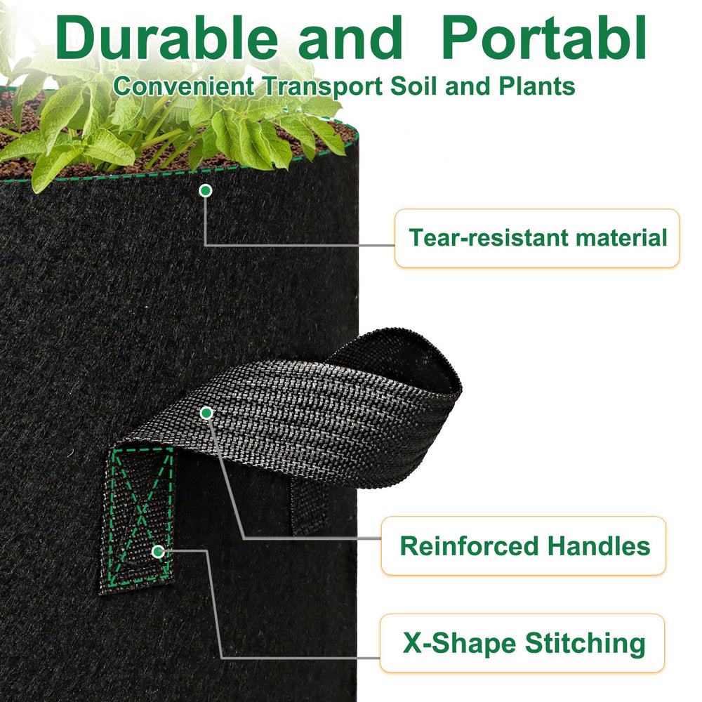 JERIA reinforced carry handle detail for safe lifting and easy mobility
