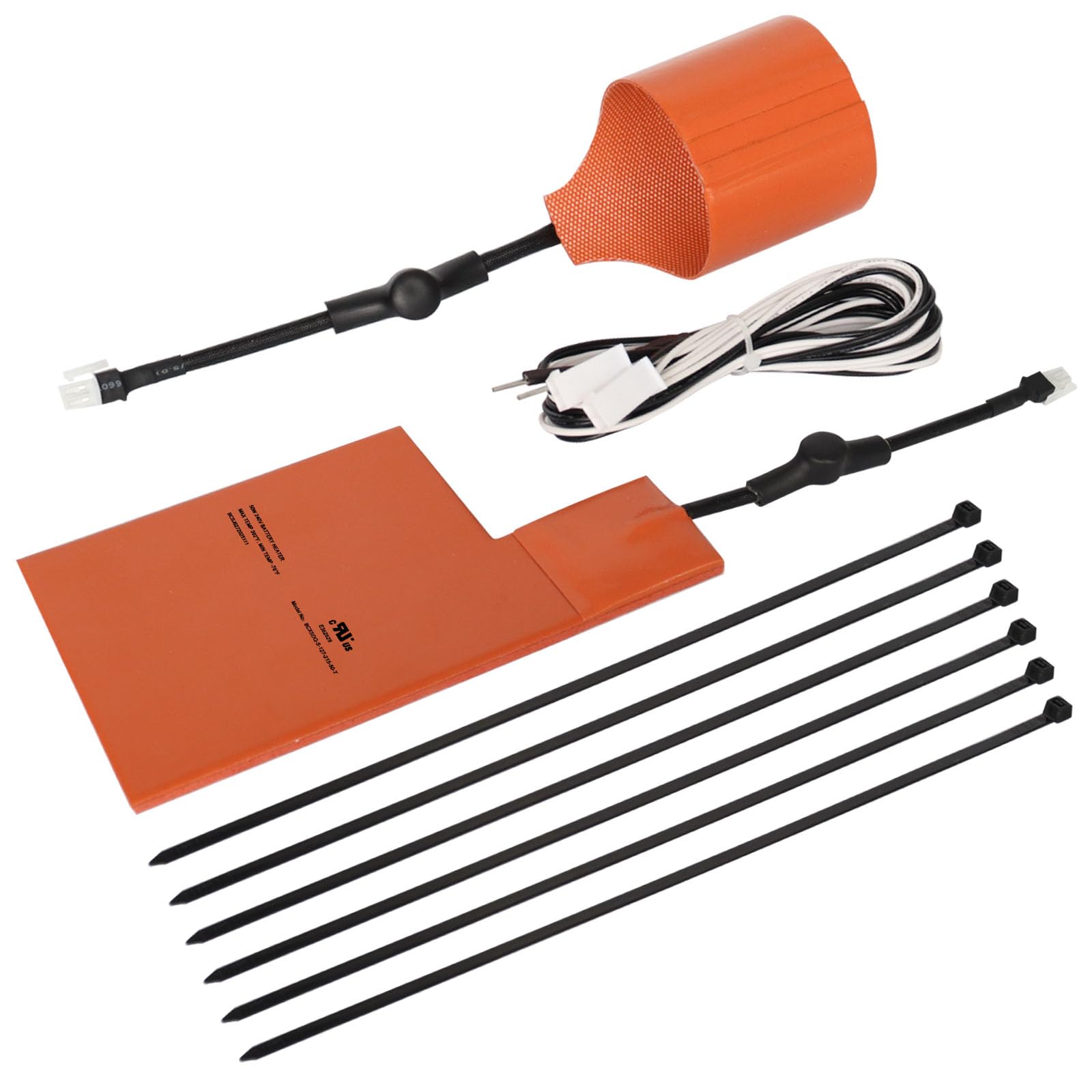 JIANBENKJ close-up of 7101 battery warming pad demonstrating protective heating